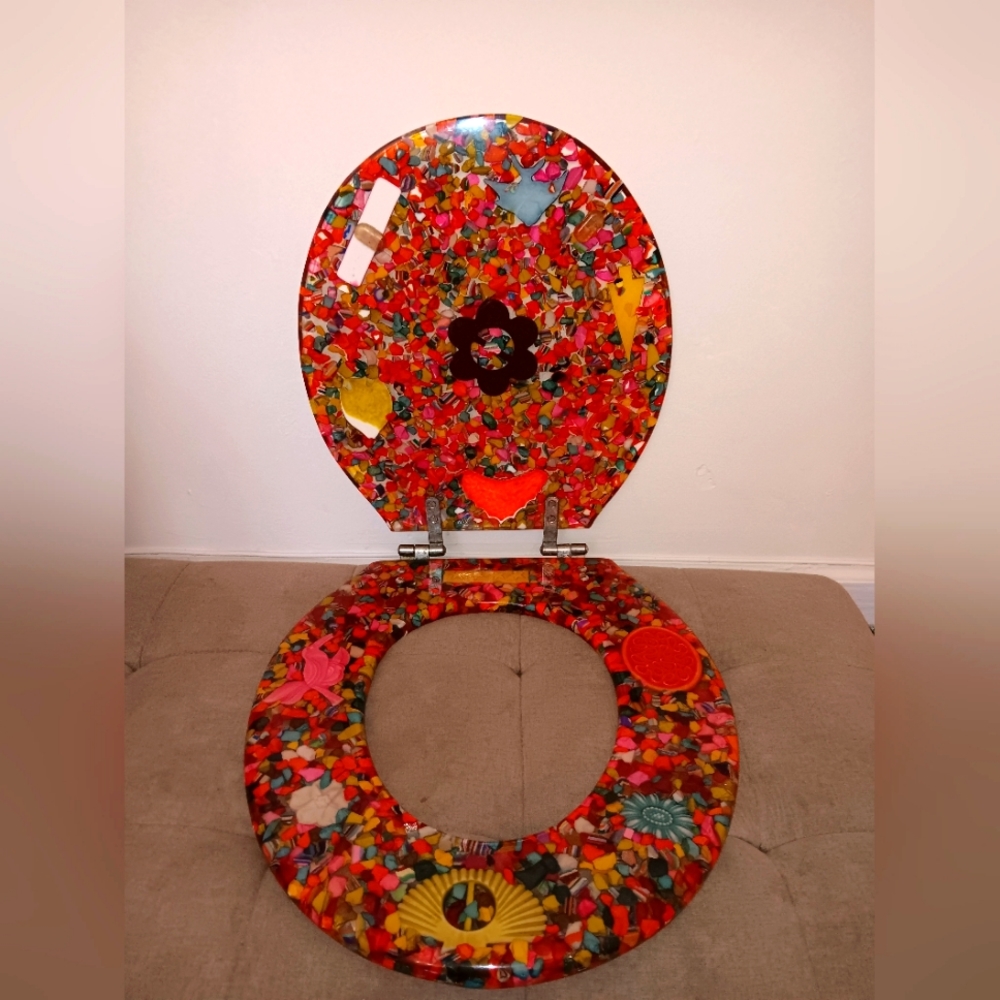 Toilet seat - sea ocean